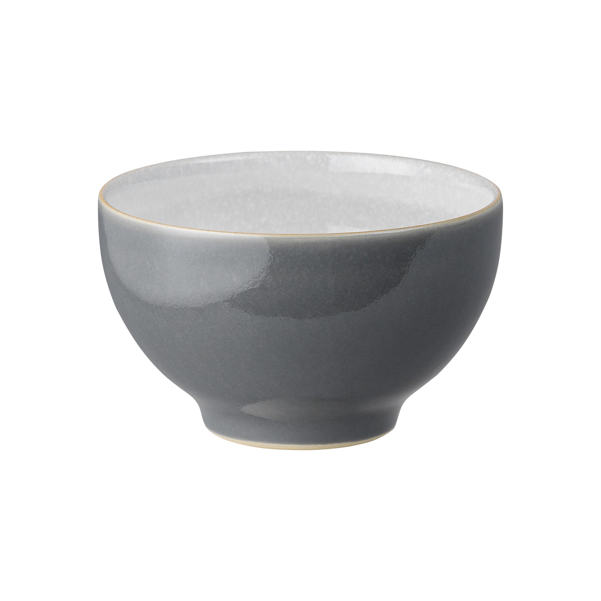Product photograph of Elements Fossil Grey Small Bowl Seconds from Denby Retail Ltd